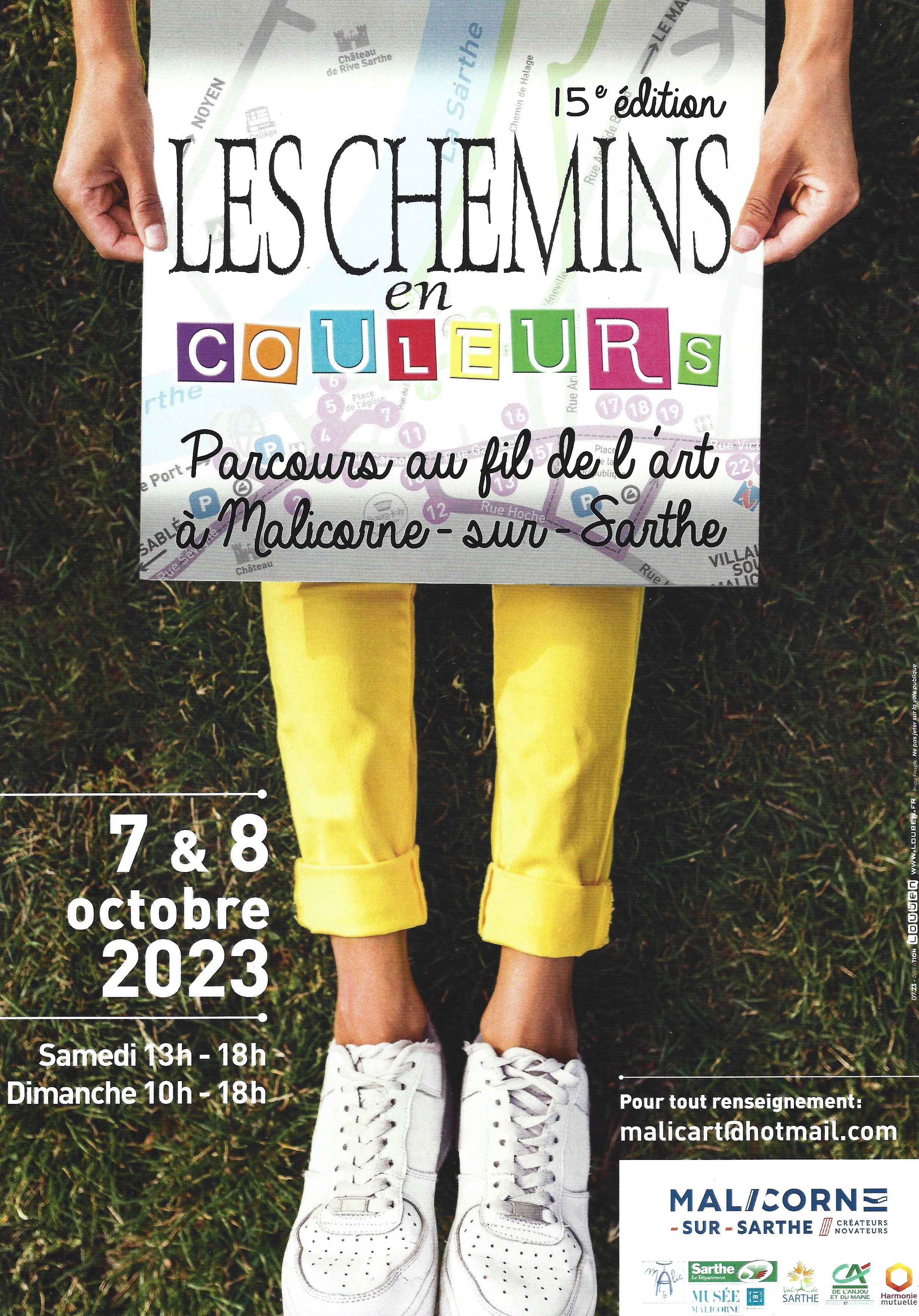 les chemins en couleur