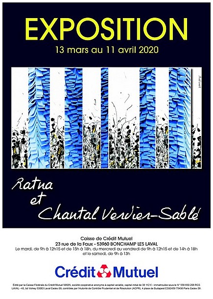 Exposition Crédit mutuel Bonchamps